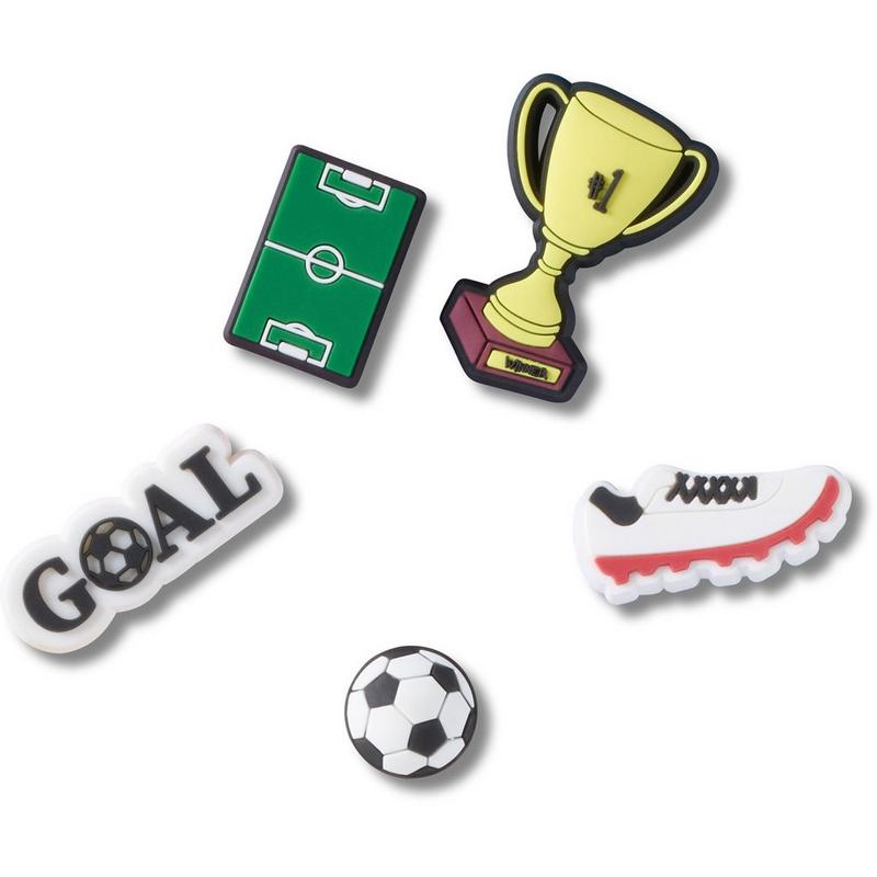 Crocs Breloques Soccer Star Jibbitz (paquet de 5)