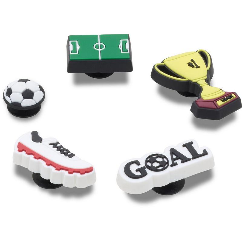 Crocs Breloques Soccer Star Jibbitz (paquet de 5)