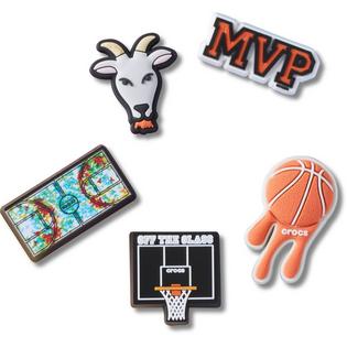 Crocs Breloques MVP Basketball Jibbitz (paquet de 5)