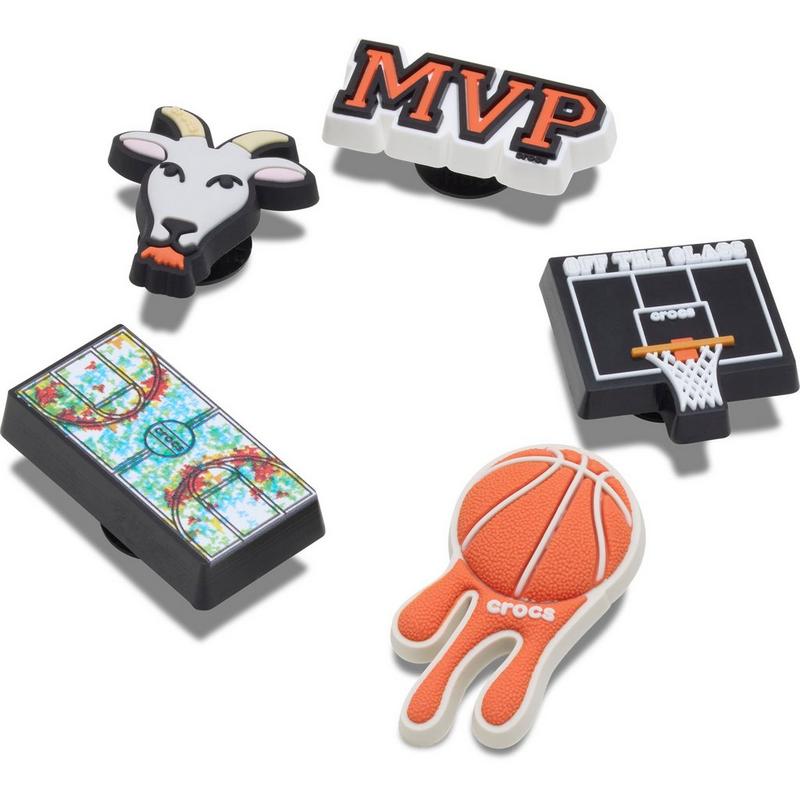 Crocs Breloques MVP Basketball Jibbitz (paquet de 5)