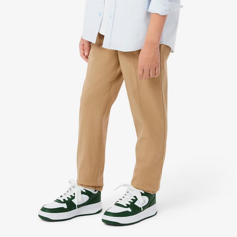 Lacoste Pantalon en serg&eacute; de coton extensible pour gar&ccedil;ons juniors [8-16]