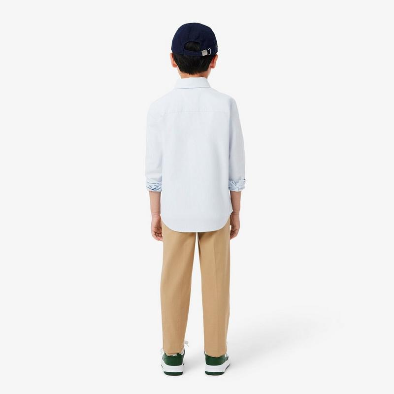 Lacoste Pantalon en serg&eacute; de coton extensible pour gar&ccedil;ons juniors [8-16]