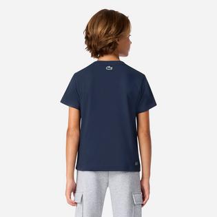Lacoste Junior Boys' [8-16] Ultra Dry Printed Sport T-Shirt
