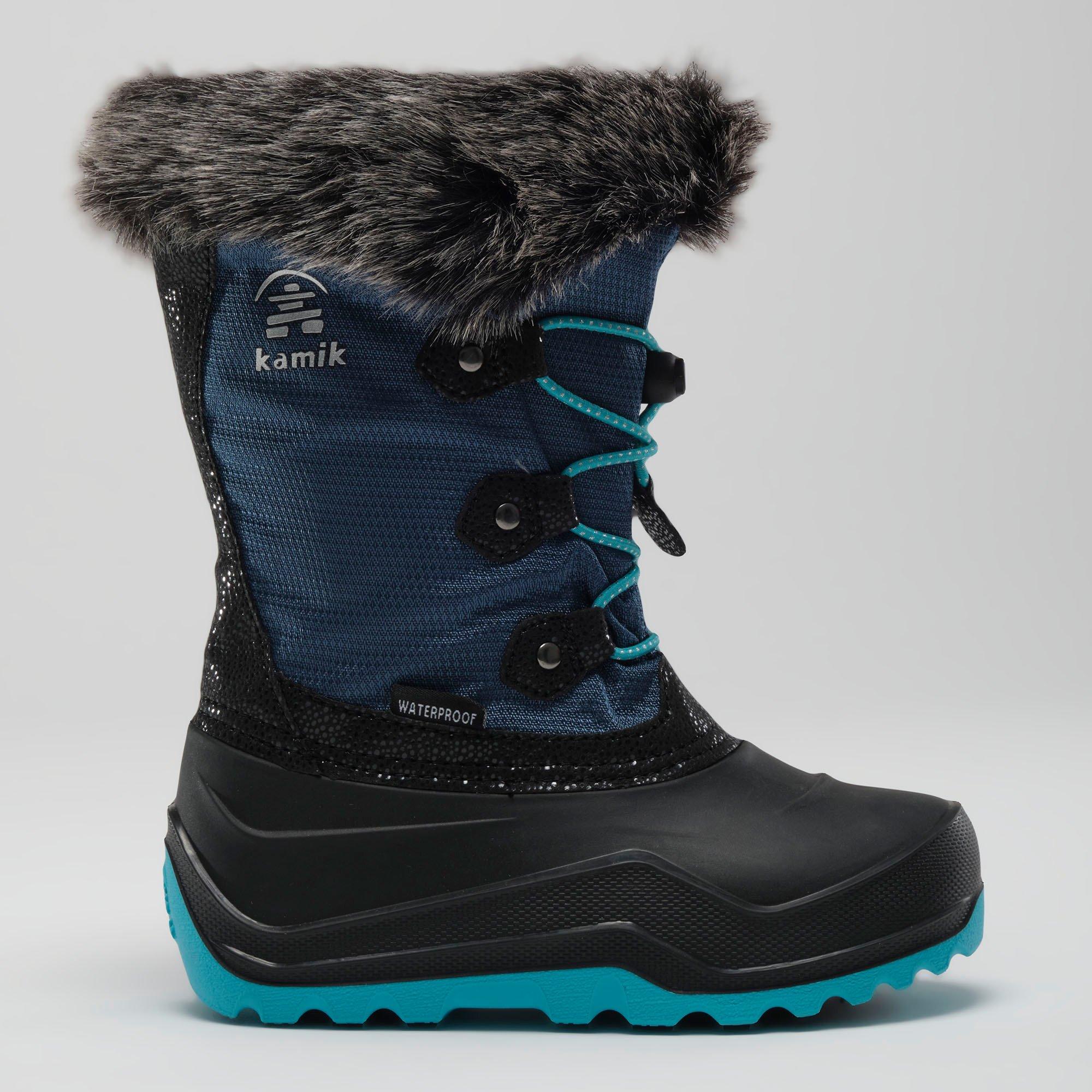 Kamik | Junior's Powdery 3 Boots, Light Navy, Size 7