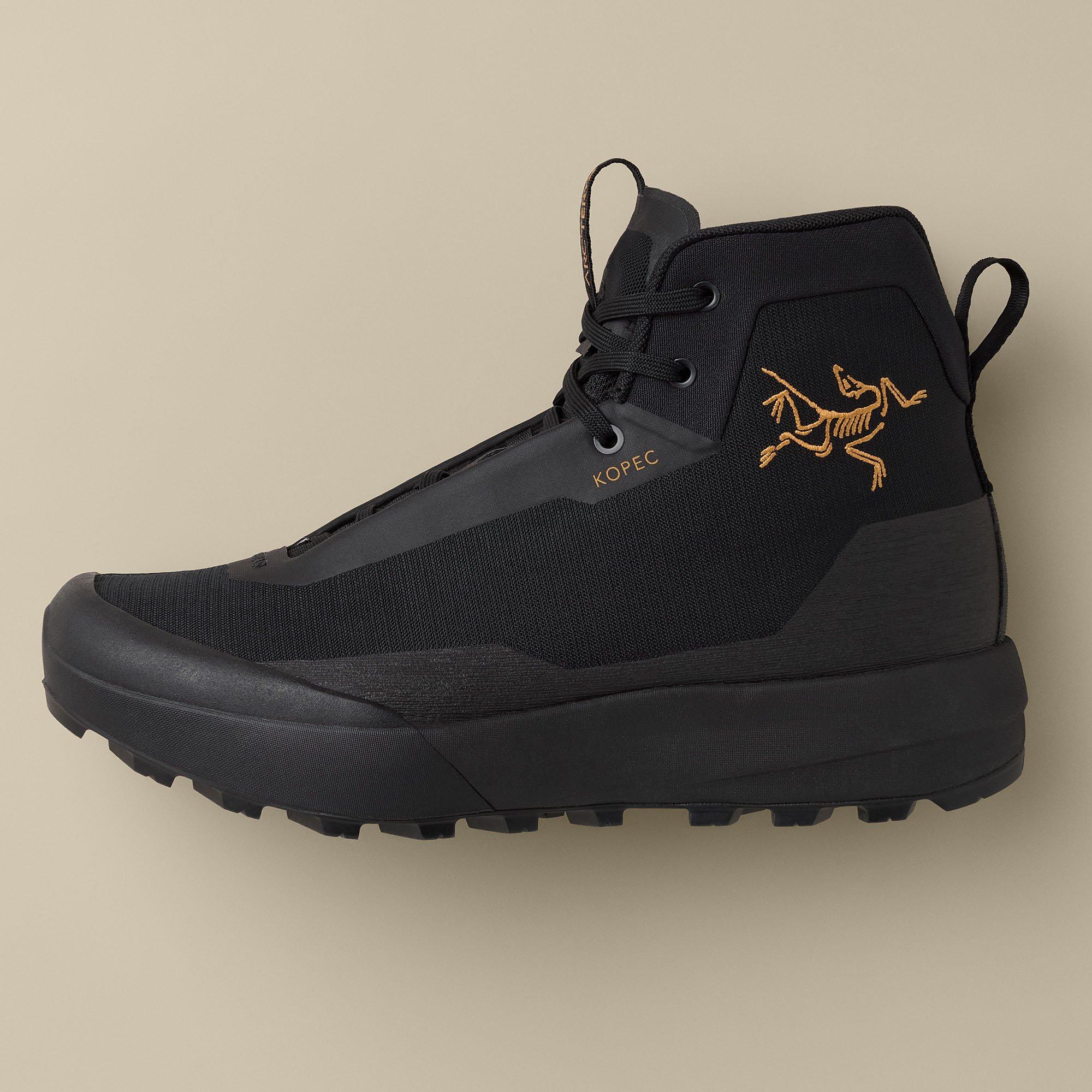 Arc'teryx | Men's Kopec 2 Mid GTX Hiking Boots, Black, Size 9