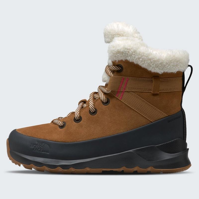 The North Face Women's ThermoBall Leather Lace-Up Waterproof Boot