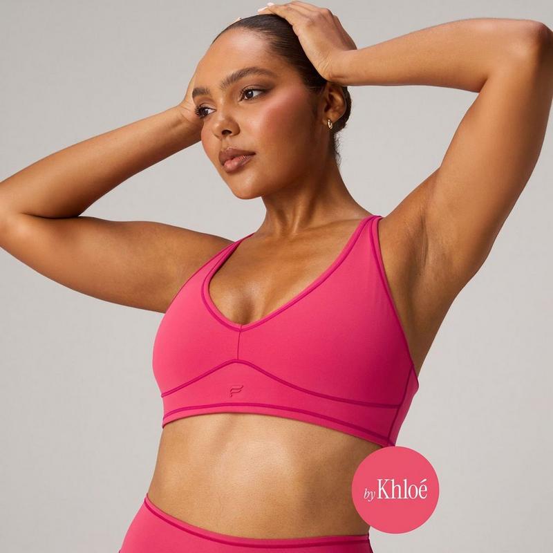 Fabletics Soutien-gorge PureLuxe Longline pour femmes - Soutien l&eacute;ger