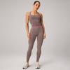 Women s Seamless Cropped Built-In Bra Tank Top
