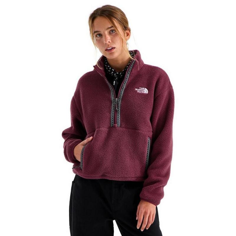 The North Face Women's TNF Fleeski 1/4-Zip Pullover Fleece Top