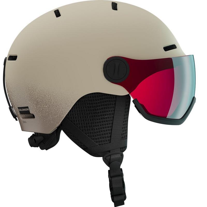Salomon Juniors' Okra Visor Snow Helmet