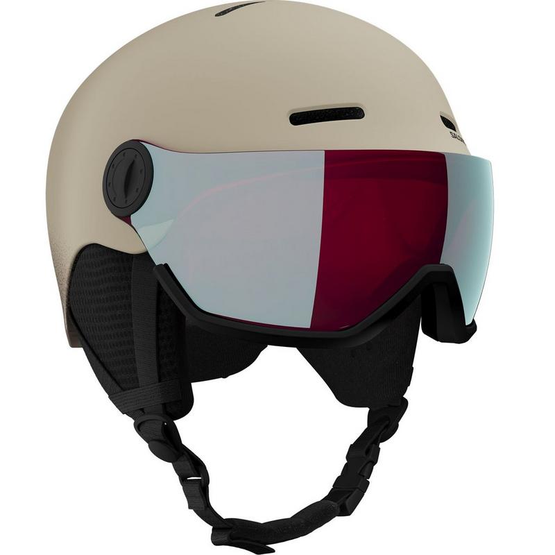 Salomon Juniors' Okra Visor Snow Helmet
