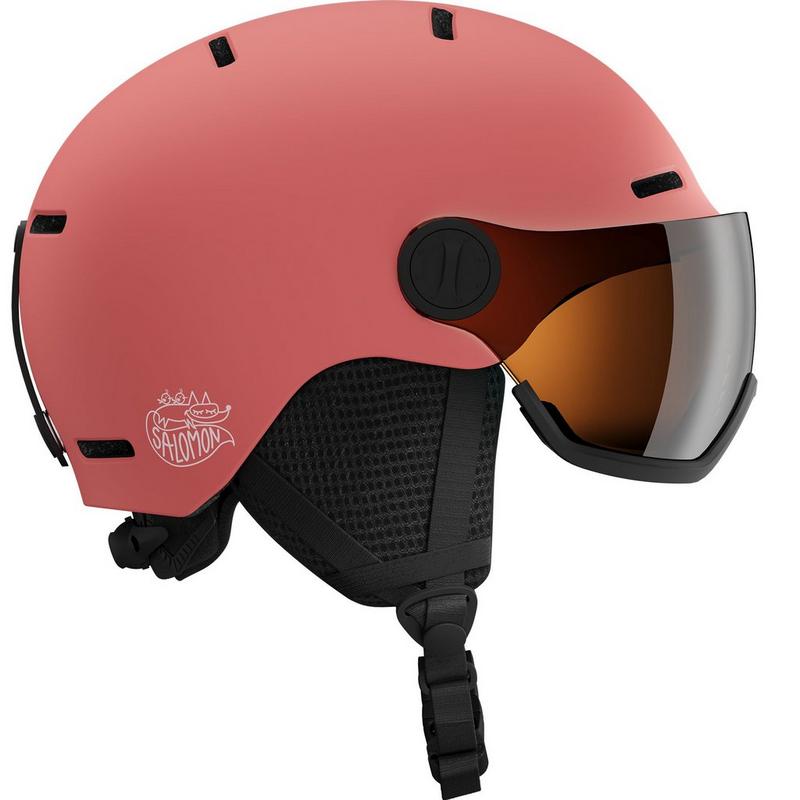 Salomon Juniors' Okra Visor Snow Helmet