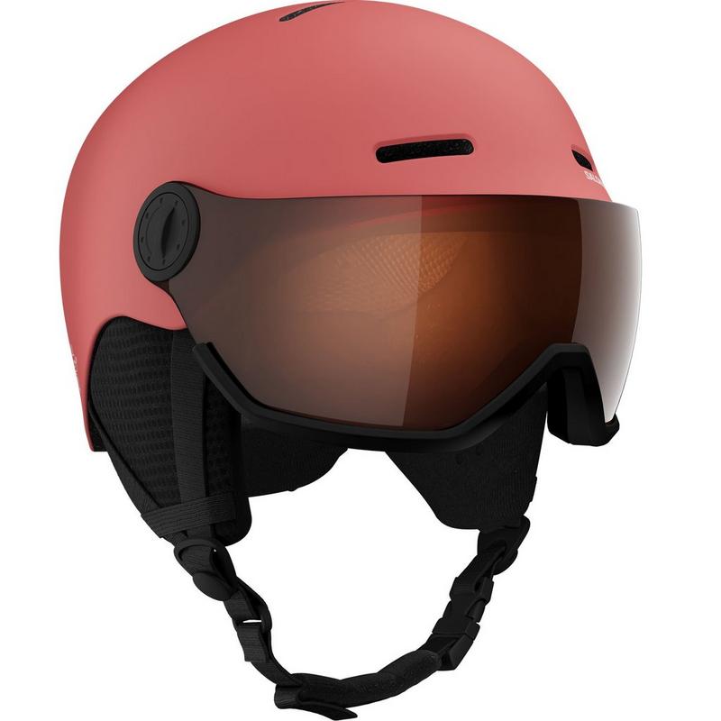 Salomon Juniors' Okra Visor Snow Helmet