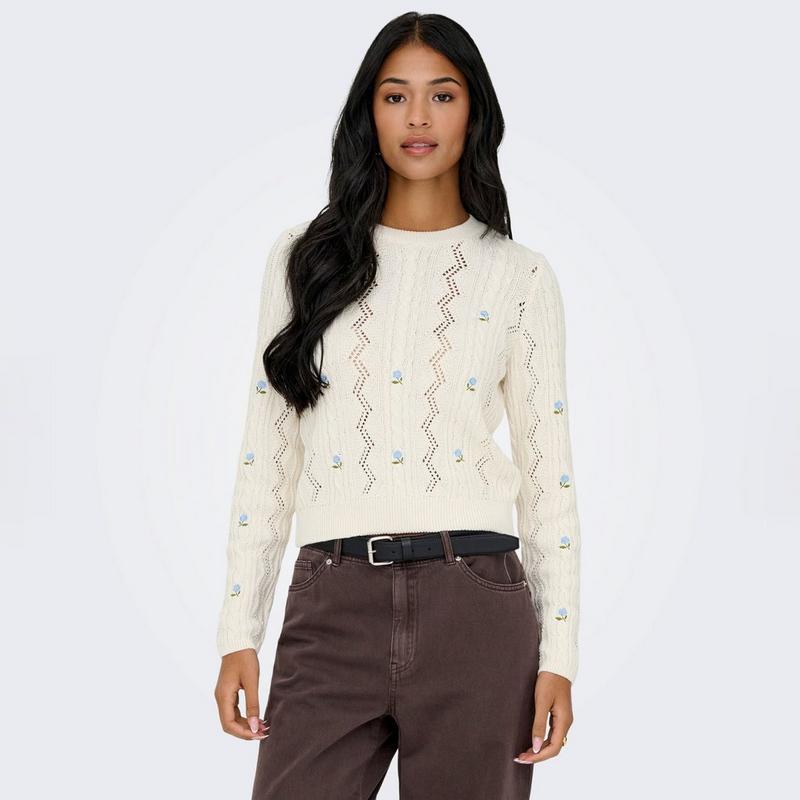 Only Chandail en tricot Rita pour femmes
