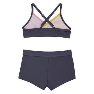 Color Kids Maillot de bain deux pi&egrave;ces &agrave; blocs de couleur pour filles [2-10]