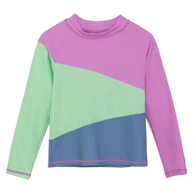 Color Kids Maillot dermoprotecteur &agrave; manches longues avec blocs de couleur pour enfants [2-10]