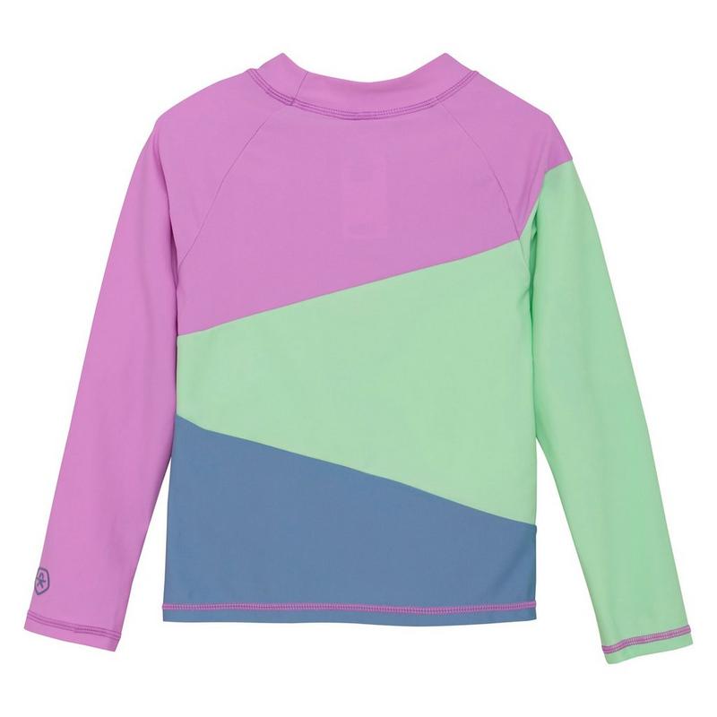 Color Kids Maillot dermoprotecteur &agrave; manches longues avec blocs de couleur pour enfants [2-10]