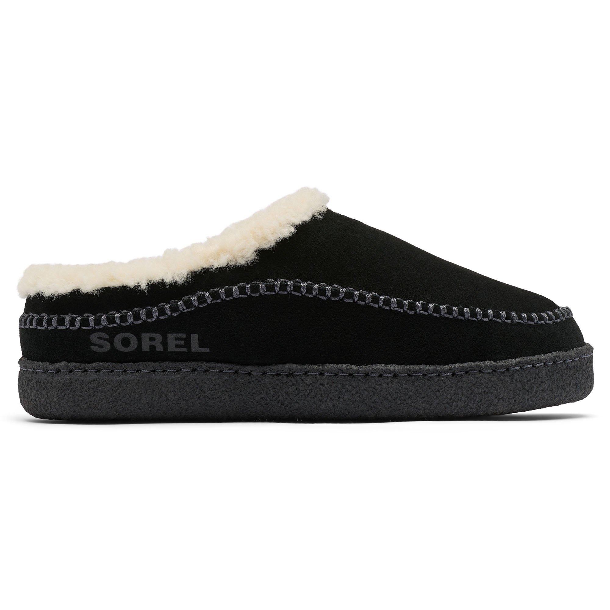 Sorel | Men's Falcon Ridge III Slippers, Black Jet, Size 10
