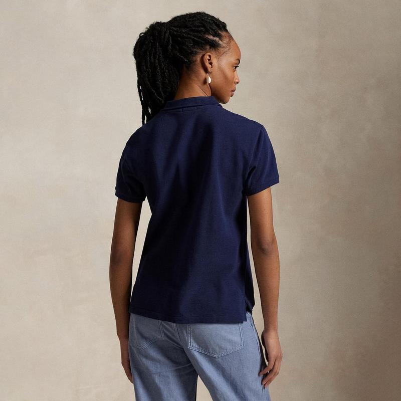 Polo Ralph Lauren Polo en maille The Iconic &agrave; coupe classique pour femmes