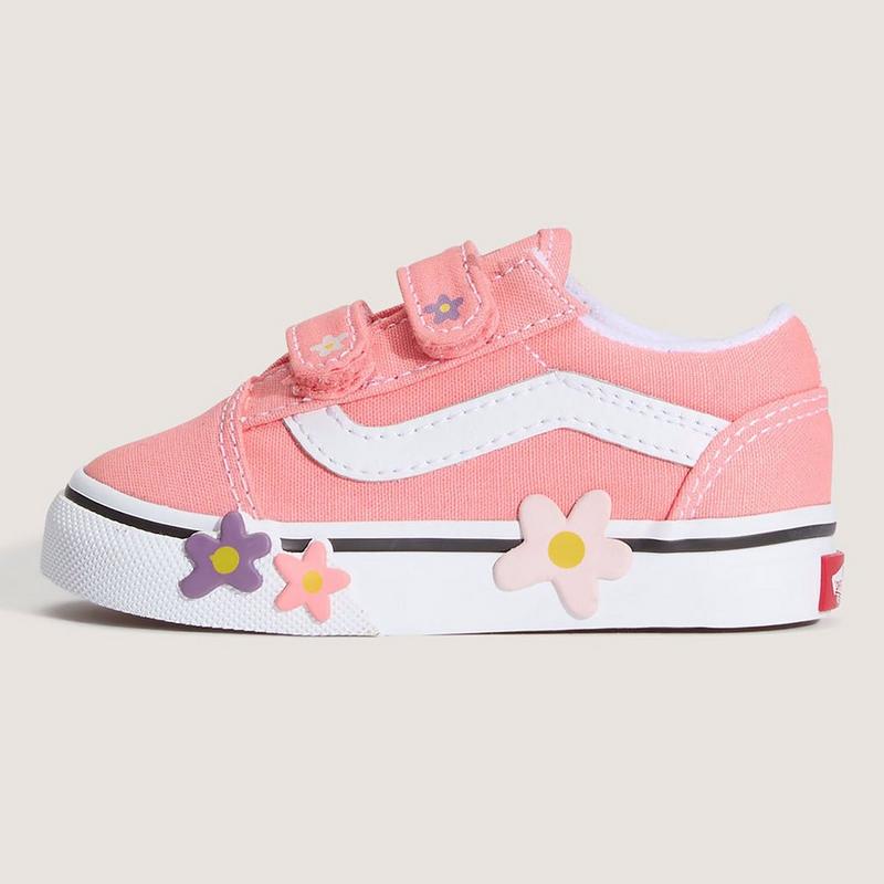 Vans Chaussures Flower Old Skool V pour tout-petits [5-10]