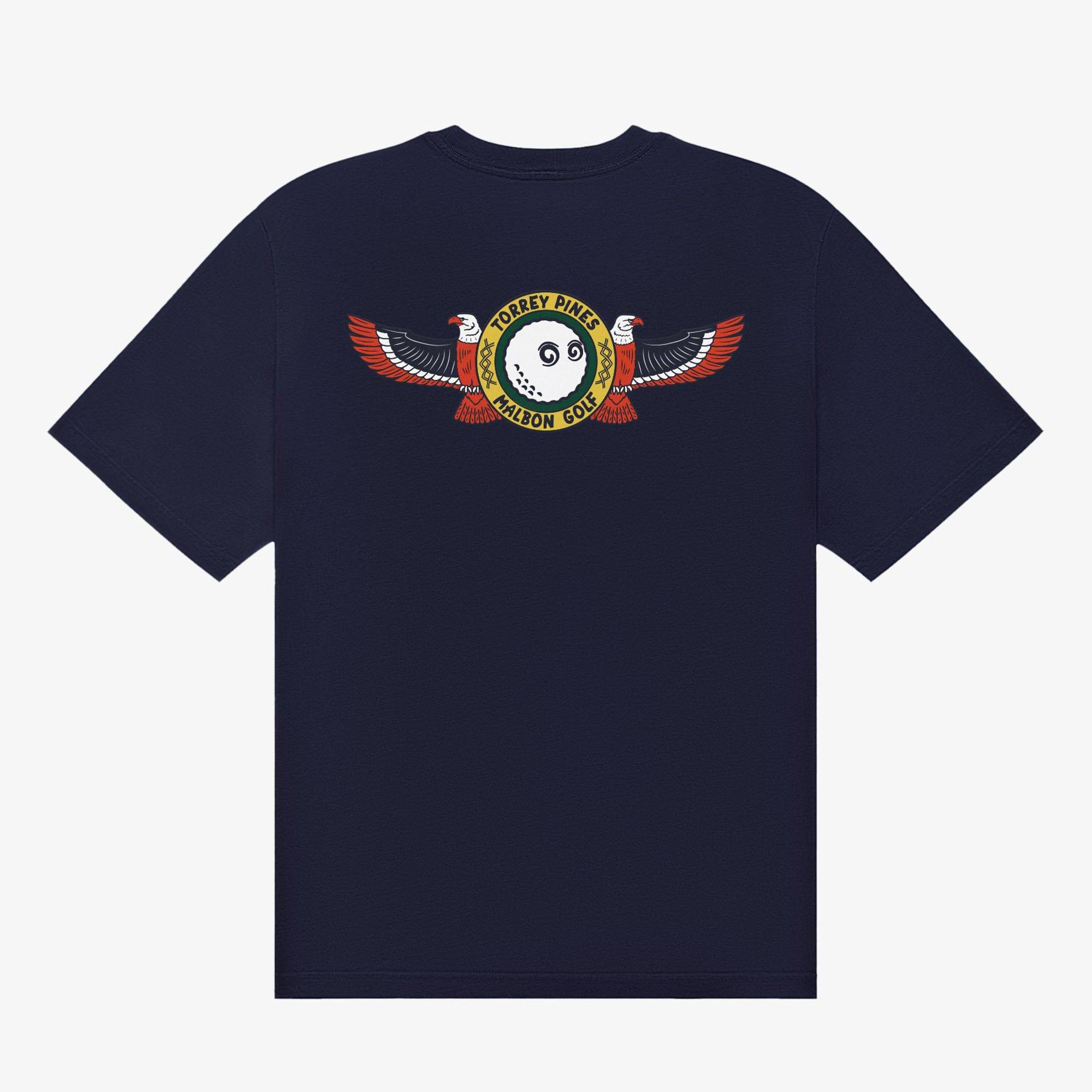 Men's Torrey Pines Bermuda Eagle T-Shirt | Malbon | Sporting Life