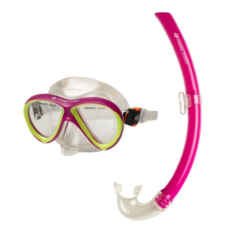 Hawaii Divers Ensemble tuba et masque de natation Guppy pour enfants