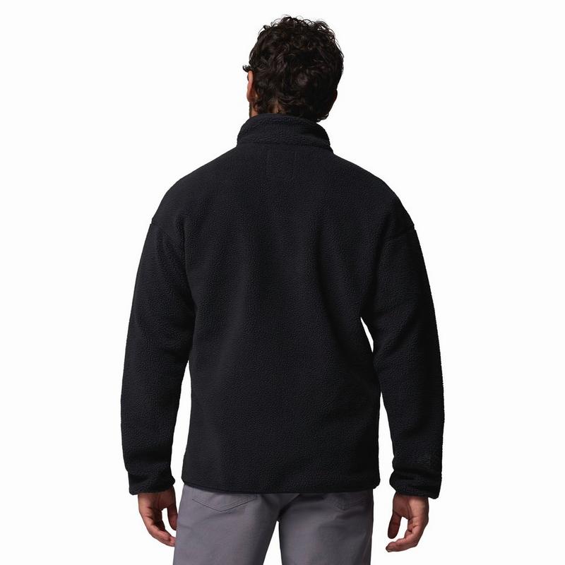 Columbia Haut en molleton &agrave; demi-patte de boutonnage Helvetia II pour hommes