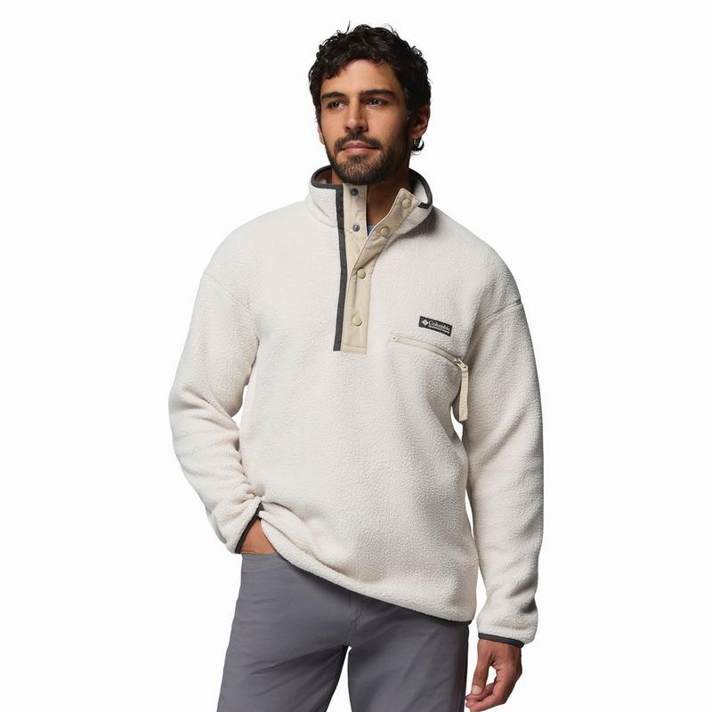 Columbia Haut en molleton &agrave; demi-patte de boutonnage Helvetia II pour hommes