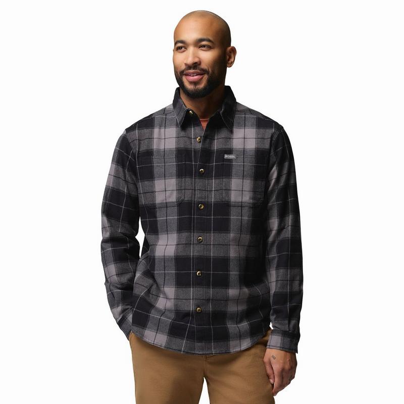 Columbia Chemise en flanelle extensible Pitchstone pour hommes