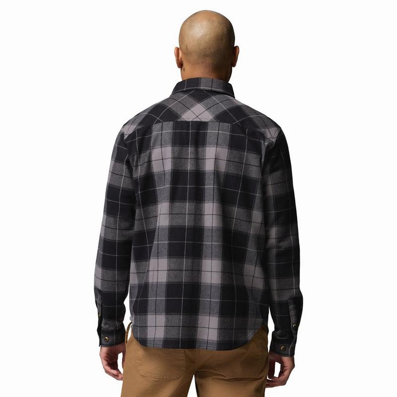 Columbia Chemise en flanelle extensible Pitchstone pour hommes