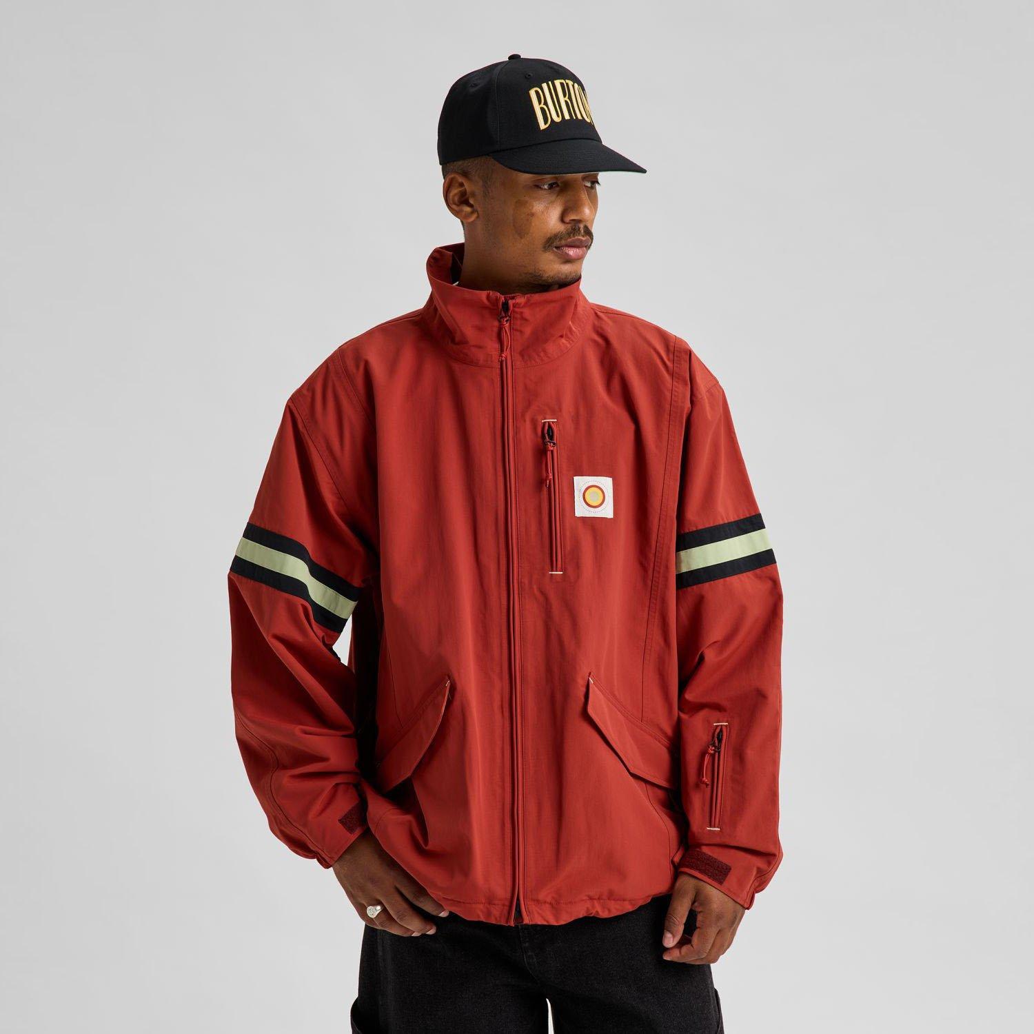 Burton | Men's 50/50 '90s Jacket, Rider Red, Size Large