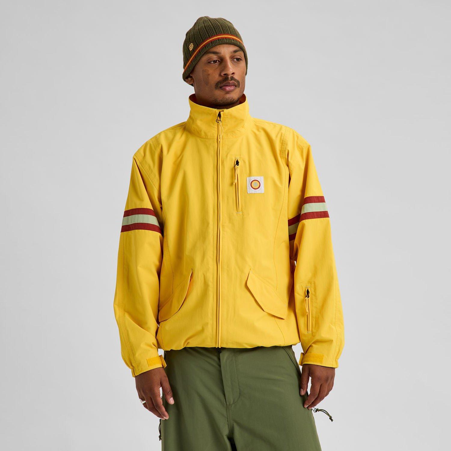 Burton | Men's 50/50 '90s Jacket, Thirteen Yellow, Size Medium