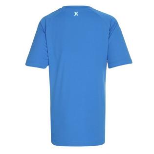 Hurley Junior Boys' [8-16] UPF Ombre Logo Short Sleeve Rashguard