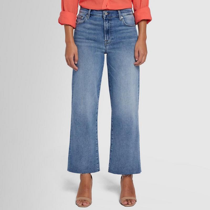 7 For All Mankind Jean court Alexa pour femmes