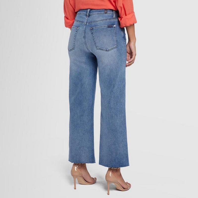 7 For All Mankind Jean court Alexa pour femmes