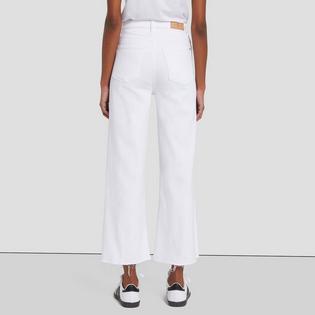 7 For All Mankind Jean court &agrave; taille ultra haute Jo pour femmes