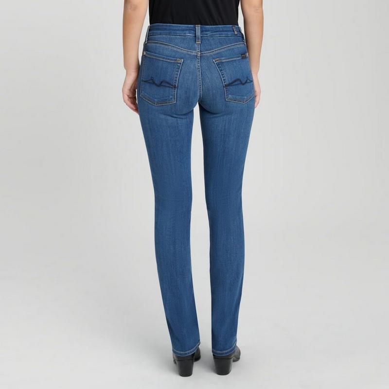 7 For All Mankind Women's Kimmie Straight Jean