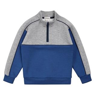 Miles The Label Boys' [2-10] Knit Half-Zip Pullover Sweatshirt