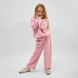 Miles The Label Girls' [2-10] Dance Embossed Crew Sweatshirt