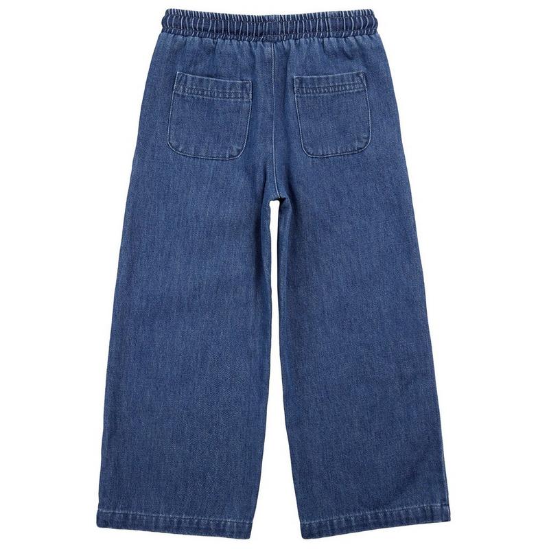 Miles The Label Girls' [2-10] Denim Wide Leg Pant
