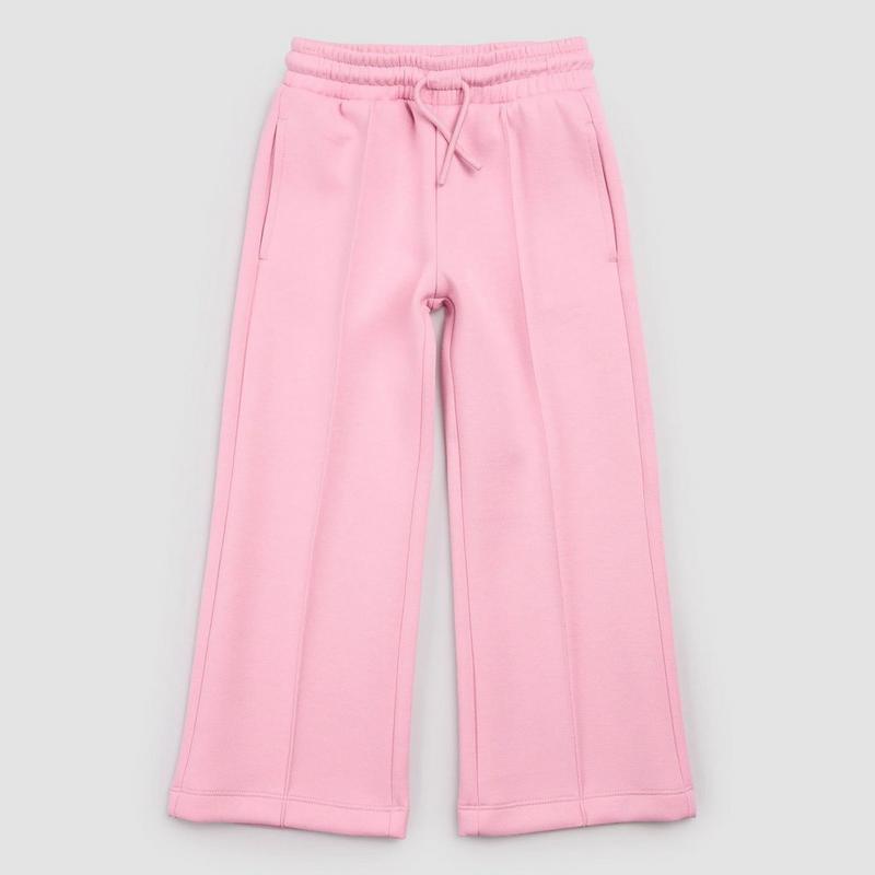 Miles The Label Girls' [2-10] Pleated Wide Leg Sweatpant