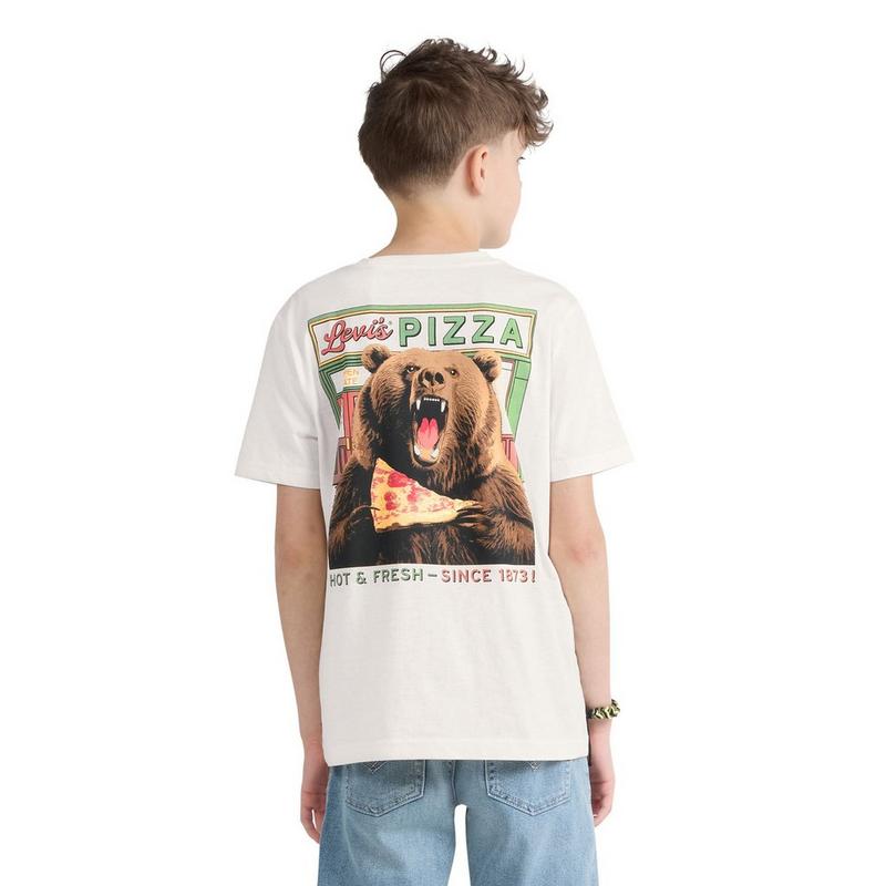Levi's T-shirt Pizza Loving Bear pour gar&ccedil;ons juniors [8-20]