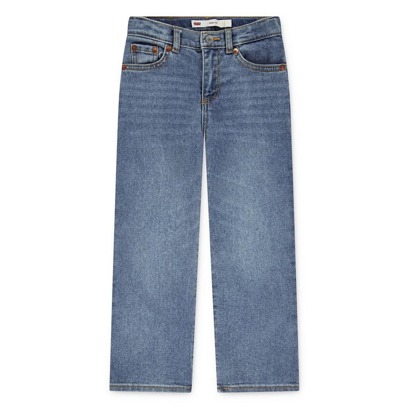 Levi's Jean &agrave; jambe large pour filles [2-6X]