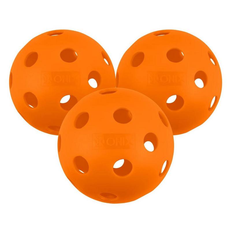 Onix Balles de pickleball d'int&eacute;rieur Fuse (paquet de 3)