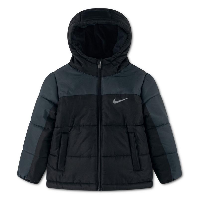 Nike Manteau matelass&eacute; &agrave; blocs de couleur pour enfants [2-7]