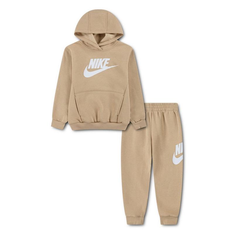 Nike Ensemble deux pi&egrave;ces chandail &agrave; capuchon en molleton Club + jogging pour enfants [4-7]