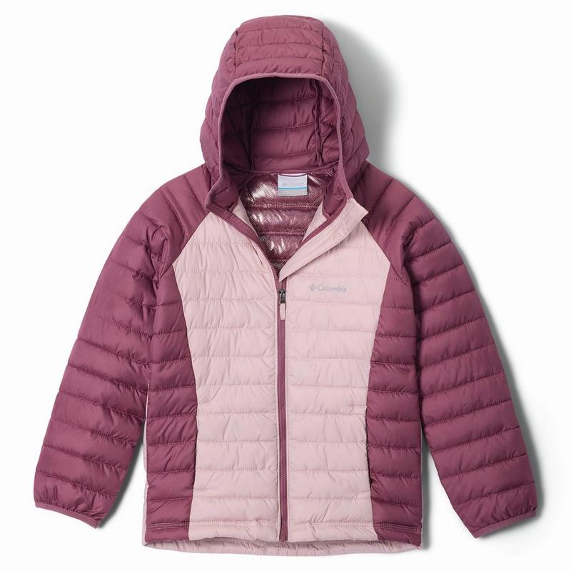 Columbia Veste &agrave; capuchon Powder Lite II pour filles juniors [6-16]