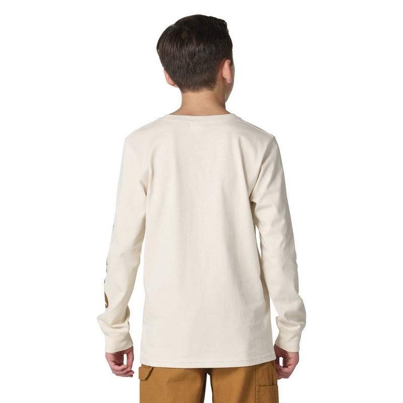 Carhartt Haut &agrave; manches longues avec poche et logo pour gar&ccedil;ons juniors [8-16]