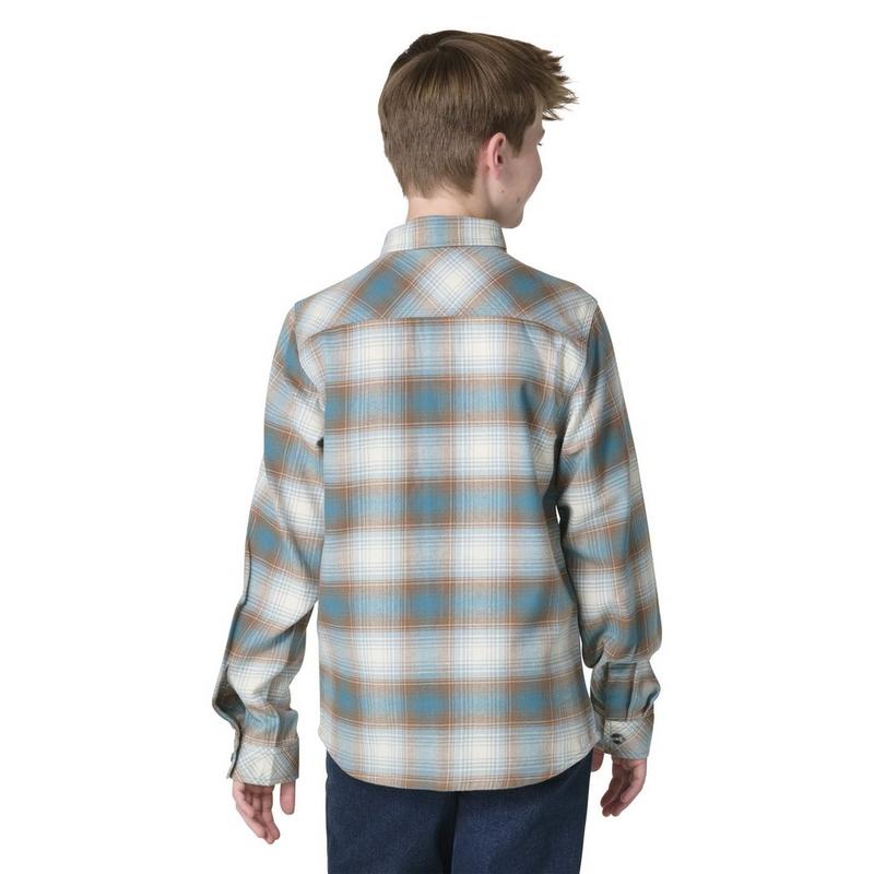 Carhartt Chemise &agrave; manches longues en flanelle pour gar&ccedil;ons juniors [8-16]
