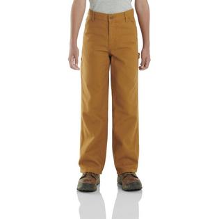 Carhartt Pantalon en toile doubl&eacute; en flanelle pour gar&ccedil;ons juniors [8-16]